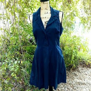 Navy Blue Aline dress